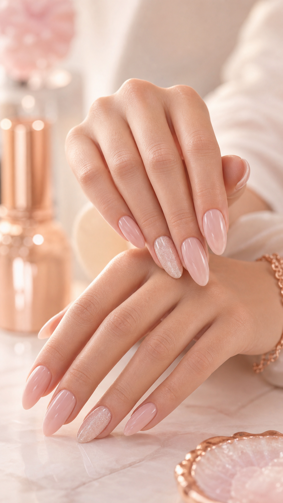 Pastel manicure at BN Nails And Spa
